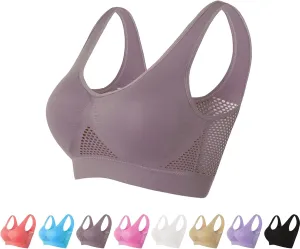 Kulken Bra, Breathable Anti-Sagging Breasts Bra, Wireless Comfort Liftup Bra, Anti Sagging Push up Bras