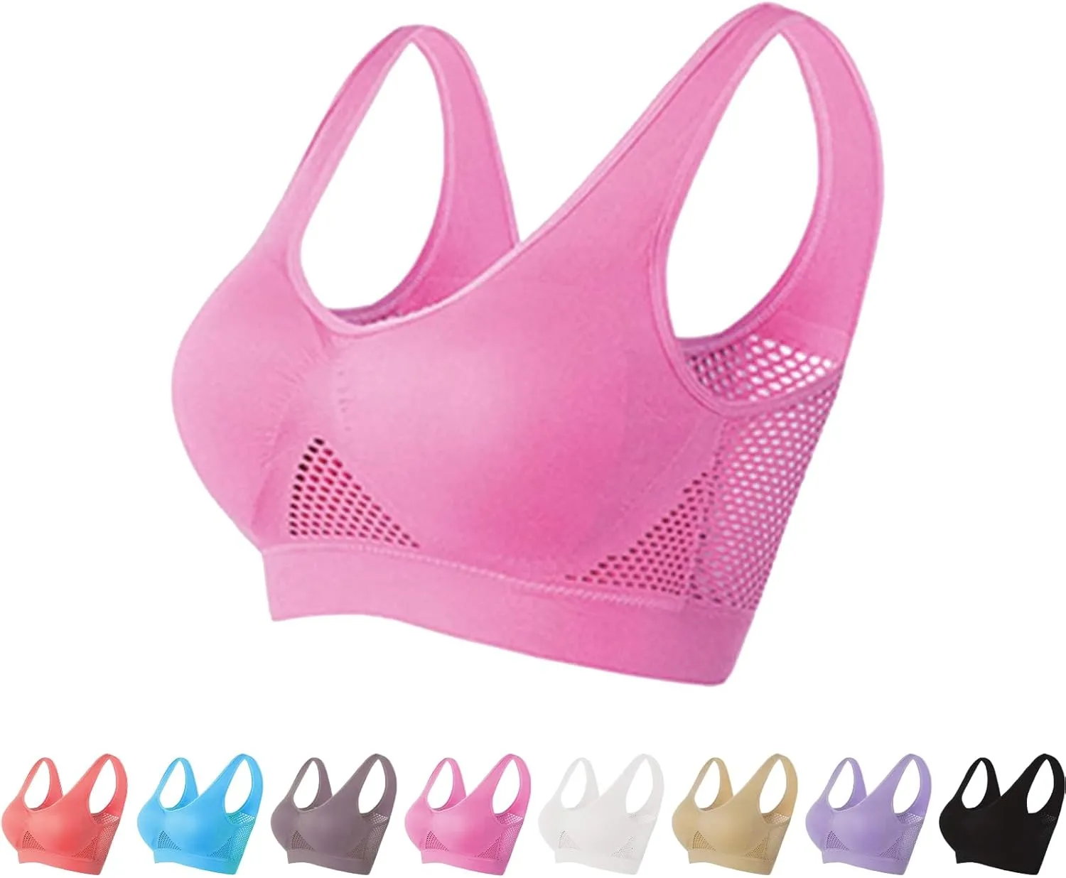 Kulken Bra, Breathable Anti-Sagging Breasts Bra, Wireless Comfort Liftup Bra, Anti Sagging Push up Bras