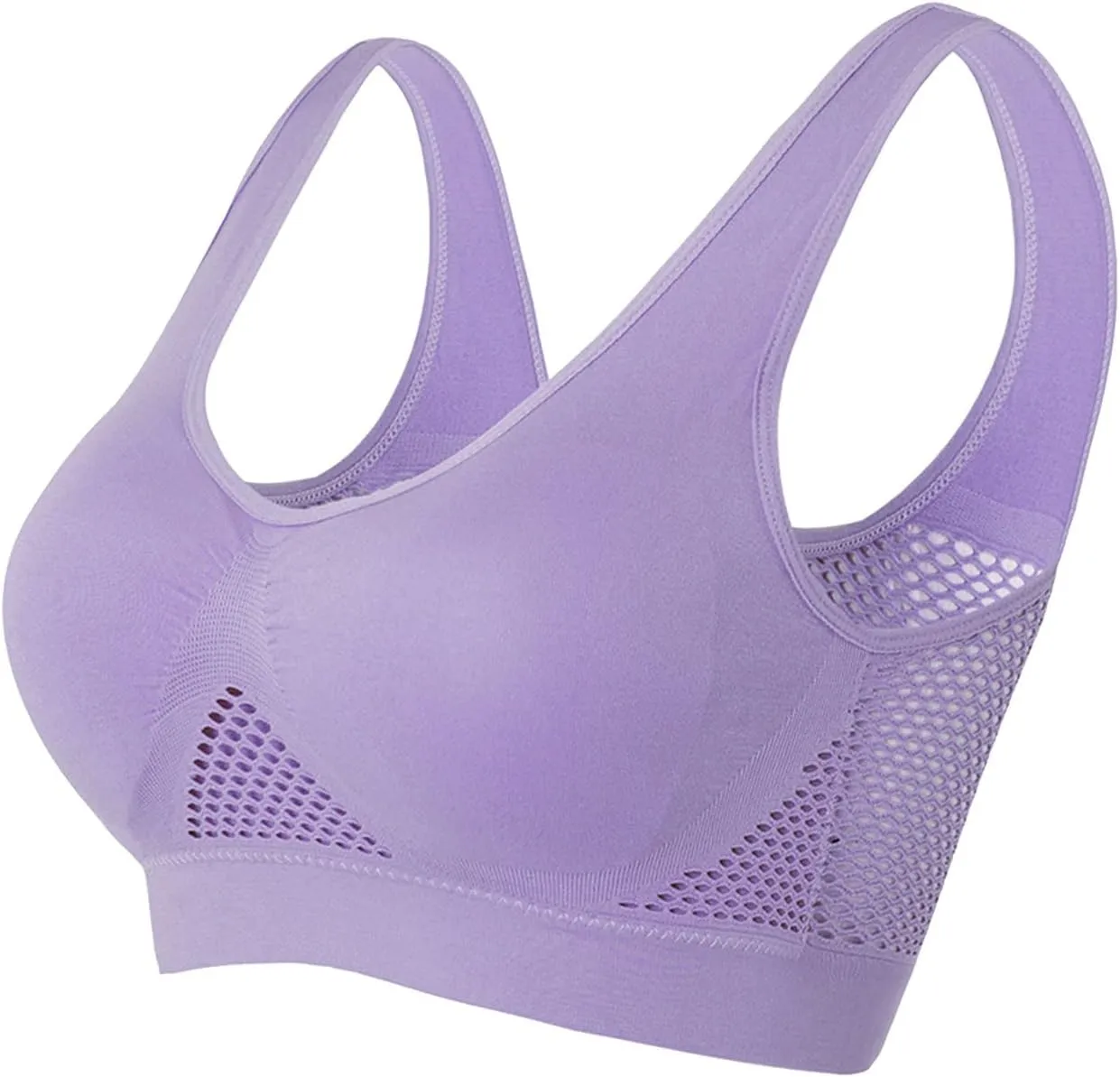 Kulken Bra, Breathable Anti-Sagging Breasts Bra, Wireless Comfort Liftup Bra, Anti Sagging Push up Bras