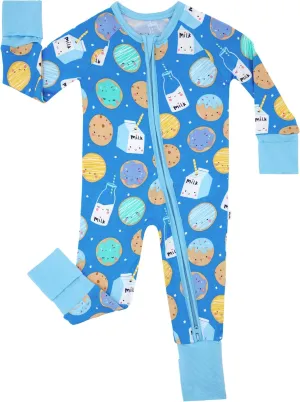Little Sleepies Pajamas for Baby Boys & Girls, Viscose from Bamboo Baby Pajamas, Snug Baby Sleeper, Toddler PJs, 2-Way Zipper