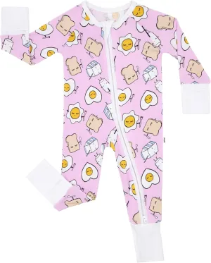 Little Sleepies Pajamas for Baby Boys & Girls, Viscose from Bamboo Baby Pajamas, Snug Baby Sleeper, Toddler PJs, 2-Way Zipper
