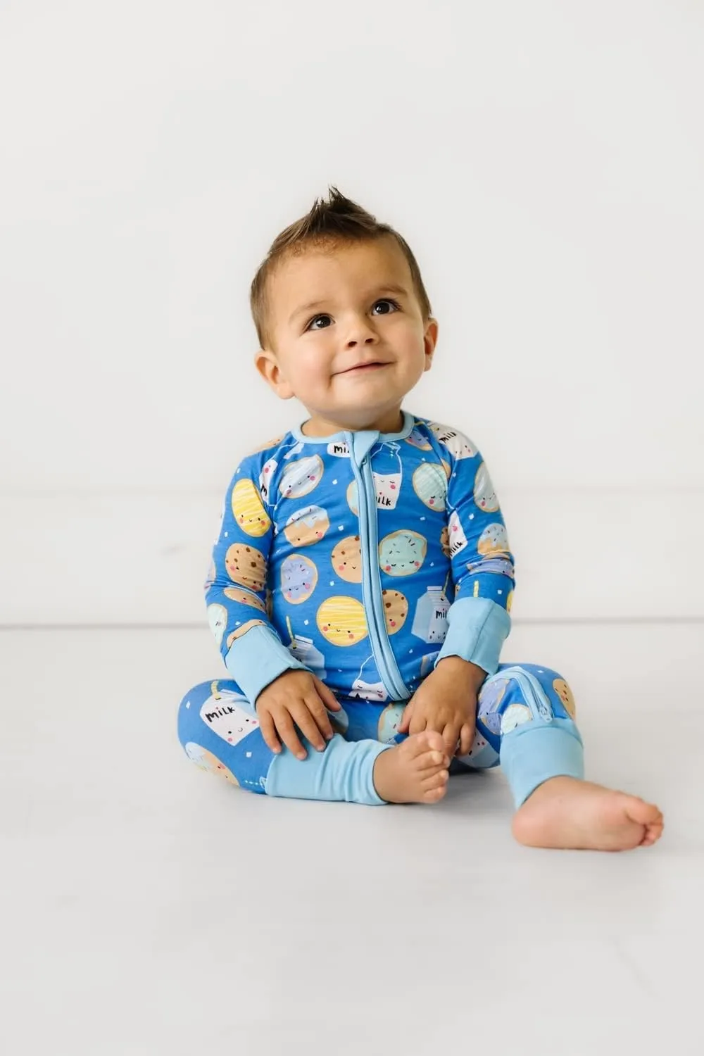 Little Sleepies Pajamas for Baby Boys & Girls, Viscose from Bamboo Baby Pajamas, Snug Baby Sleeper, Toddler PJs, 2-Way Zipper