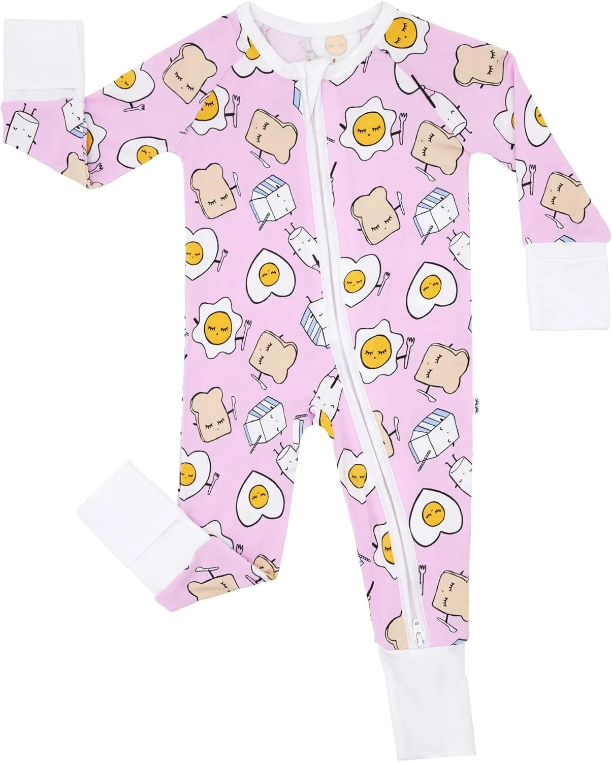 Little Sleepies Pajamas for Baby Boys & Girls, Viscose from Bamboo Baby Pajamas, Snug Baby Sleeper, Toddler PJs, 2-Way Zipper