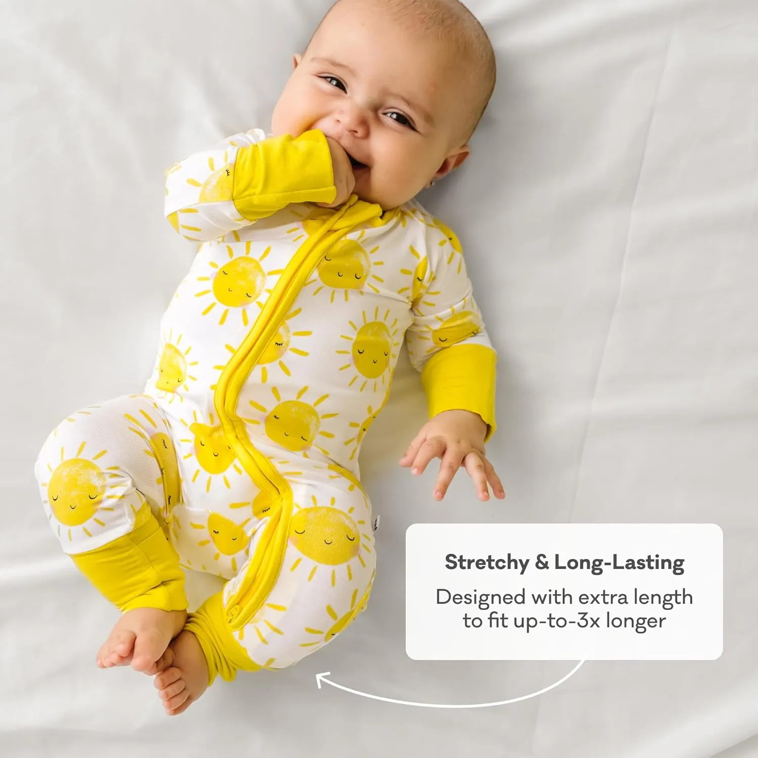 Little Sleepies Pajamas for Baby Boys & Girls, Viscose from Bamboo Baby Pajamas, Snug Baby Sleeper, Toddler PJs, 2-Way Zipper