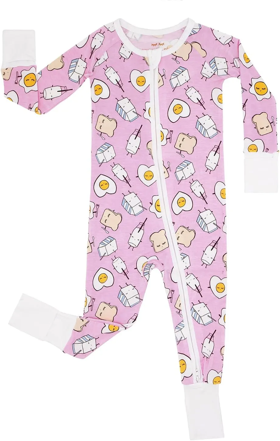 Little Sleepies Pajamas for Baby Boys & Girls, Viscose from Bamboo Baby Pajamas, Snug Baby Sleeper, Toddler PJs, 2-Way Zipper