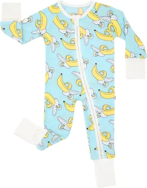 Little Sleepies Pajamas for Baby Boys & Girls, Viscose from Bamboo Baby Pajamas, Snug Baby Sleeper, Toddler PJs, 2-Way Zipper