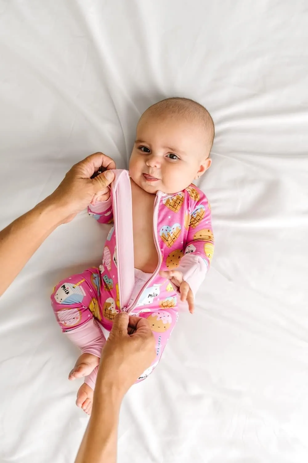 Little Sleepies Pajamas for Baby Boys & Girls, Viscose from Bamboo Baby Pajamas, Snug Baby Sleeper, Toddler PJs, 2-Way Zipper