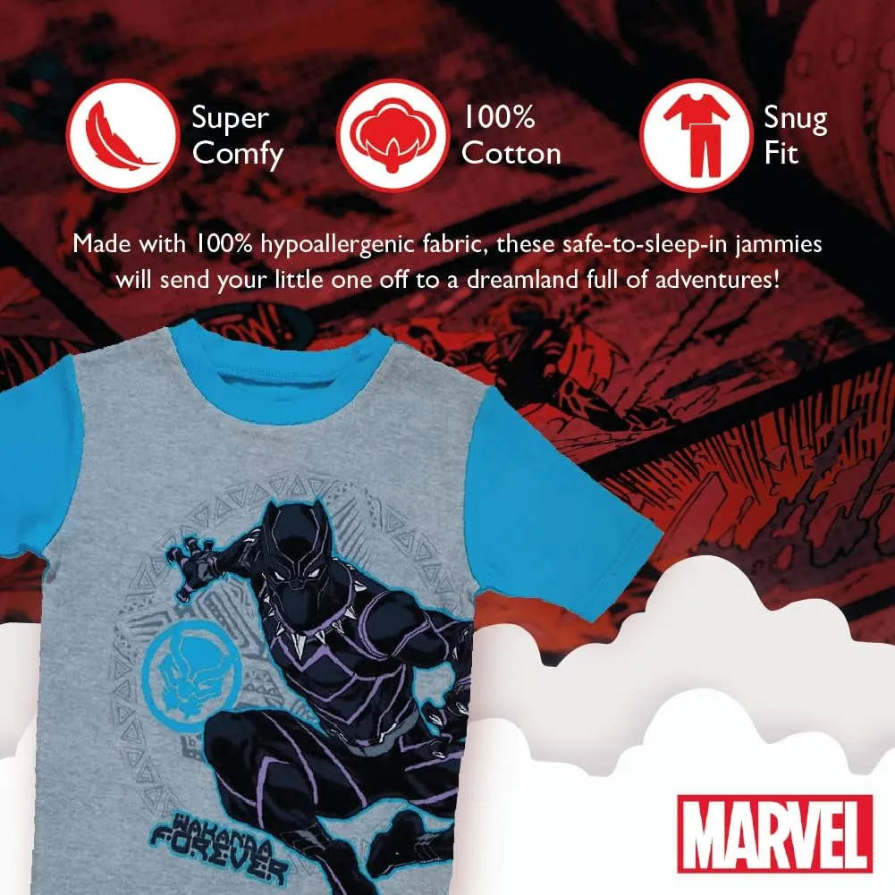 Marvel 2-Piece Snug-fit Cotton Pajama Set, Soft & Cute for Kids