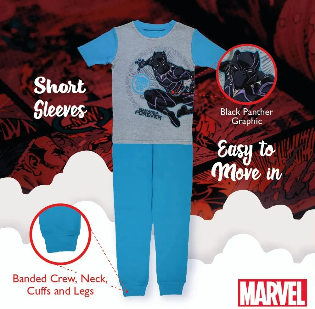 Marvel 2-Piece Snug-fit Cotton Pajama Set, Soft & Cute for Kids