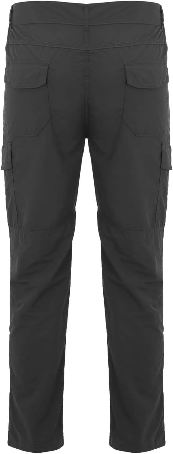 Mens Cargo Pants Relaxed Fit Street Fashion Leisure Loose Sports Running Solid Color Lace Up Pants Gray Sweatpants