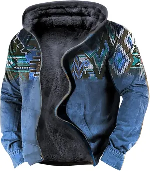 Men'S Fleece Jackets & Coats Heated Casual Camouflage Sports Sweatshirt Long Sleeve Zipper Hooded Jacket Coat