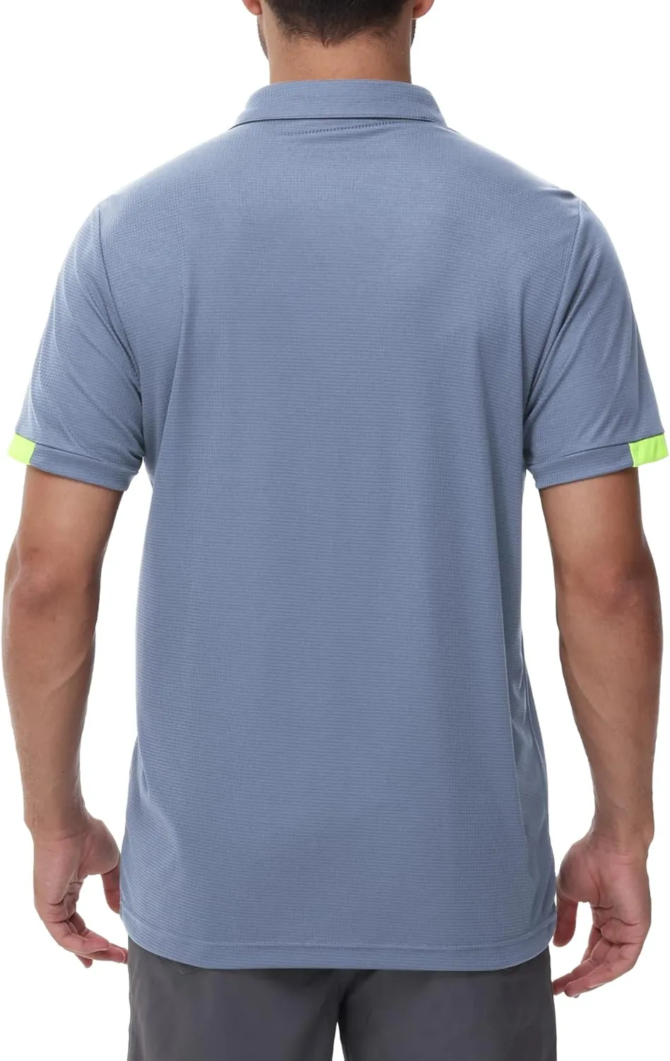 Mens Polo Shirts Short Sleeve Golf Polo T Shirts Lightweight Quick-Dry Sports Polo Shirts for Men 3 Pack