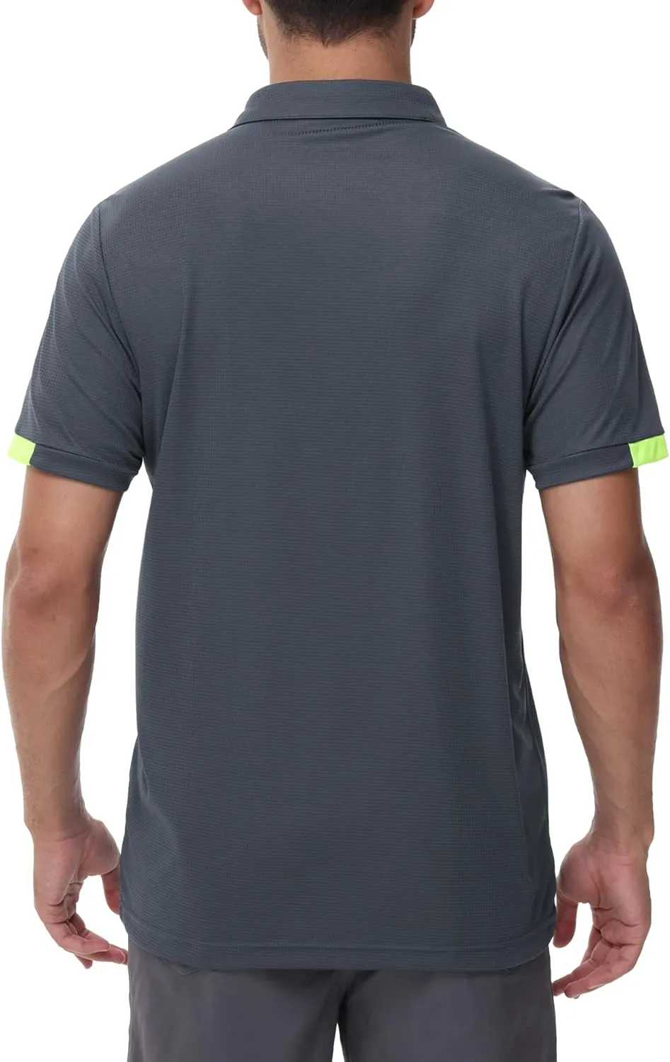 Mens Polo Shirts Short Sleeve Golf Polo T Shirts Lightweight Quick-Dry Sports Polo Shirts for Men 3 Pack