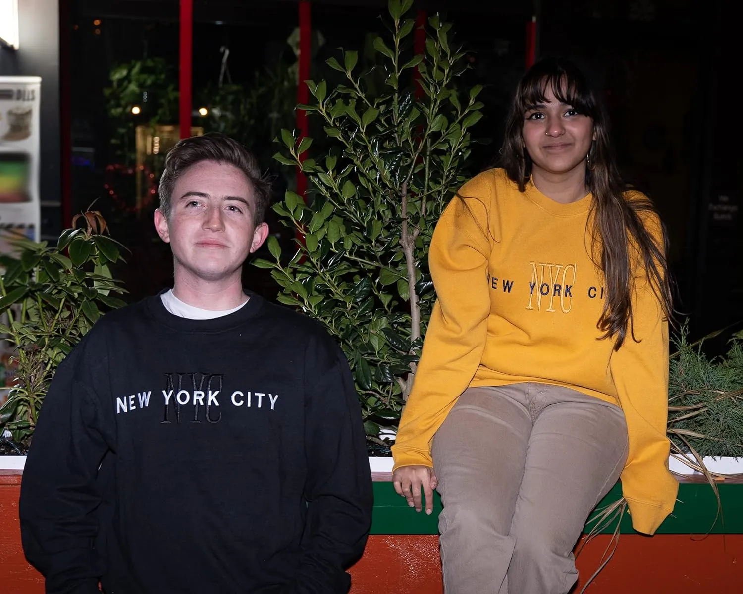New York City NYC Embroidered Sweatshirt