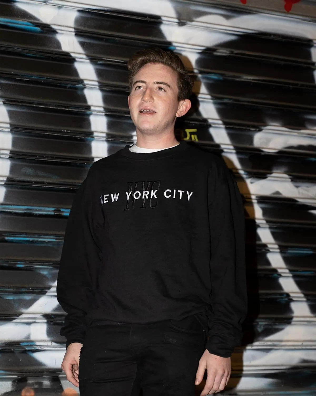 New York City NYC Embroidered Sweatshirt