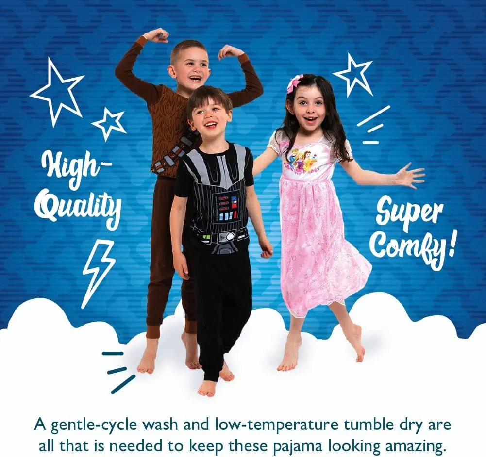 Nickelodeon Boys' Paw Patrol 6-Piece Snug-fit Cotton Pajama Set, Soft & Cute for Kids