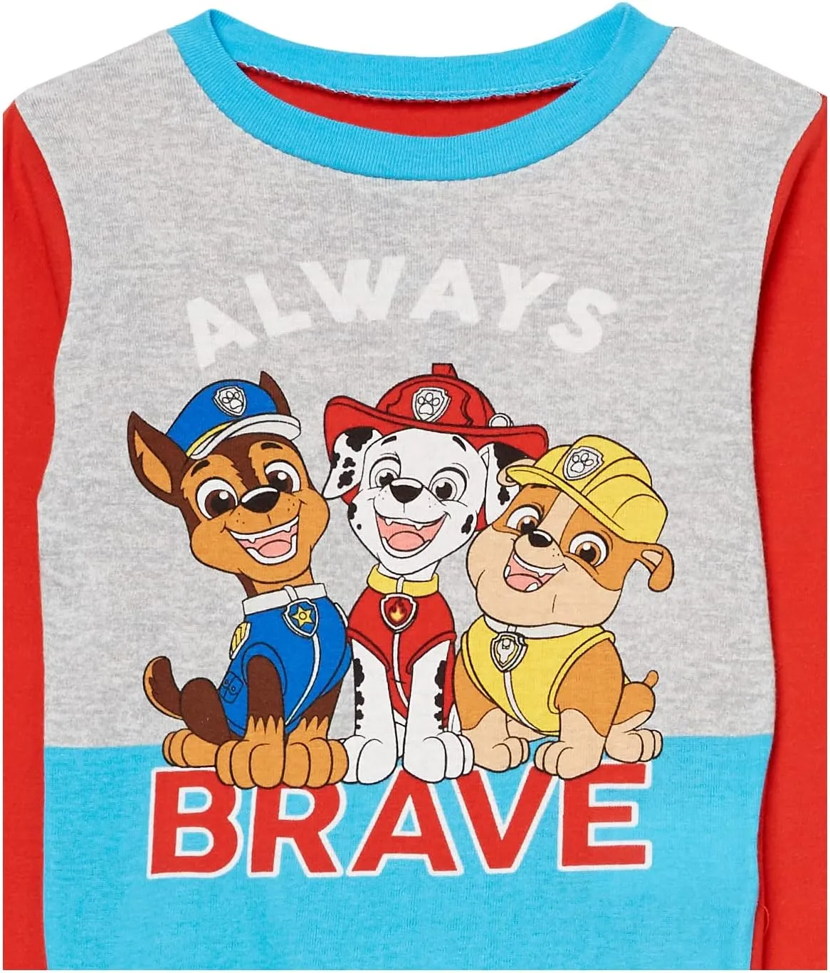Nickelodeon Boys' Paw Patrol 6-Piece Snug-fit Cotton Pajama Set, Soft & Cute for Kids