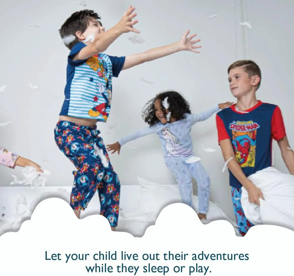 Nickelodeon Boys' Paw Patrol 6-Piece Snug-fit Cotton Pajama Set, Soft & Cute for Kids