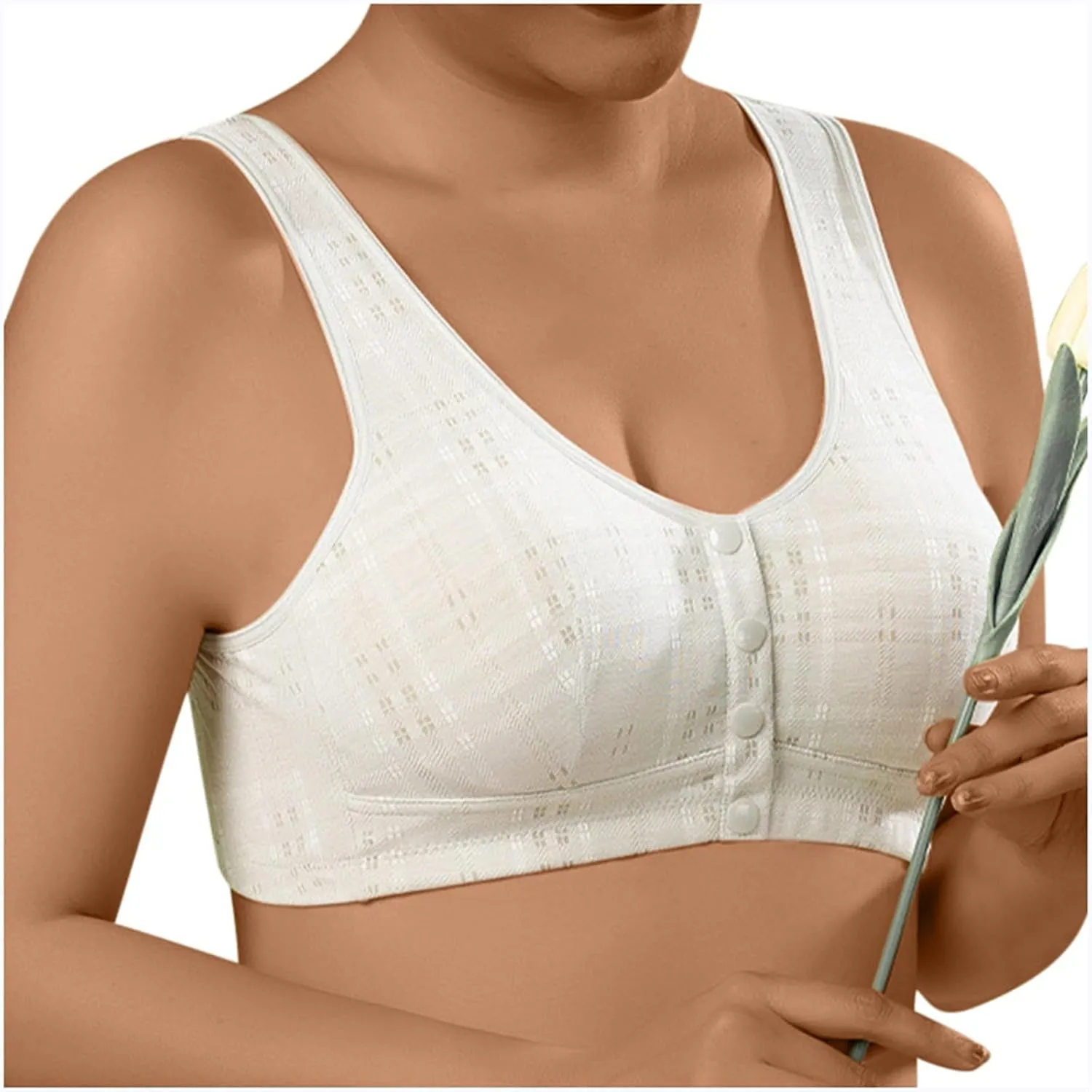 Nursing Bras for Breastfeeding Pregnancy Bra Full Bust Maternity Bra Breathable Classic Nursing Bras Sleep Bralette