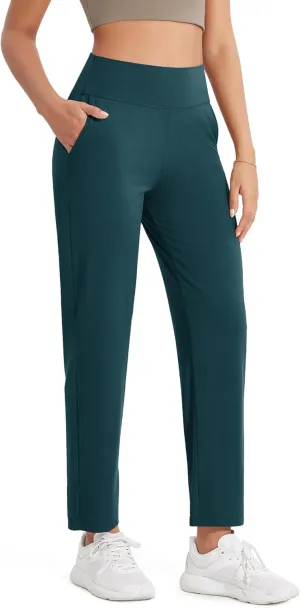 ODODOS Cloud Feeling Jogger Pants with Pockets for Women High Waist Sweatpants Casual Lounge Ankle Pants
