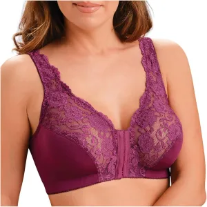 Push Up Bras for Women Women'S Sports Bra Front Adjustable High Impact White Sports Bra Plaid Low Impact