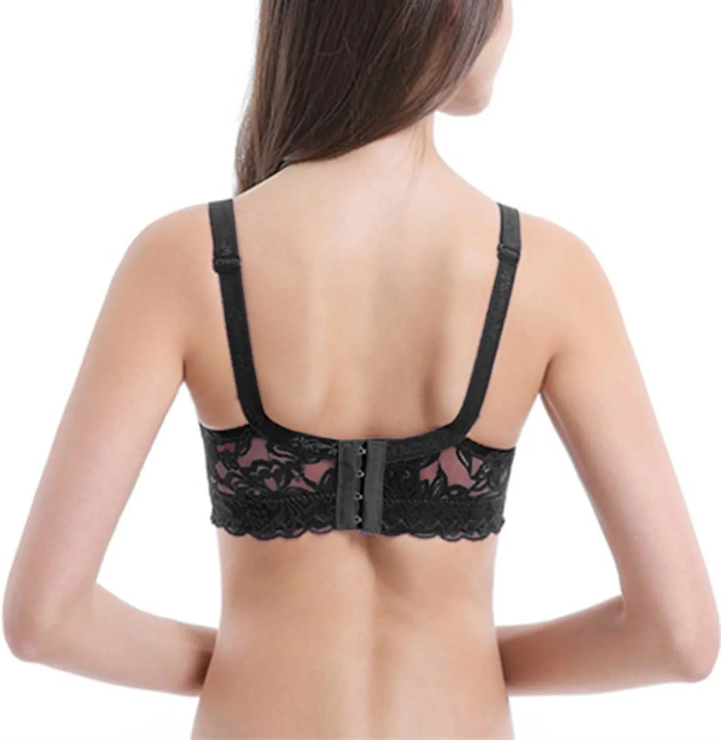 Sports Bras for Women Front Closure Womens 18-Hour Ultimate Lift Wireless Tank Top with Built in Bra for