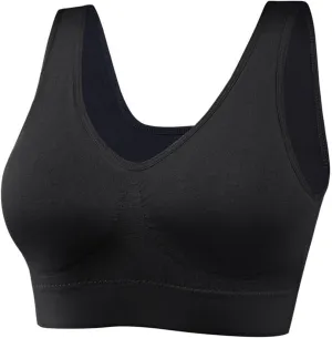 Sports Bras for Women Large Bust High Support Seamless Comfortable Wireless Stretchy Yoga Running Fitness Sleep Bra