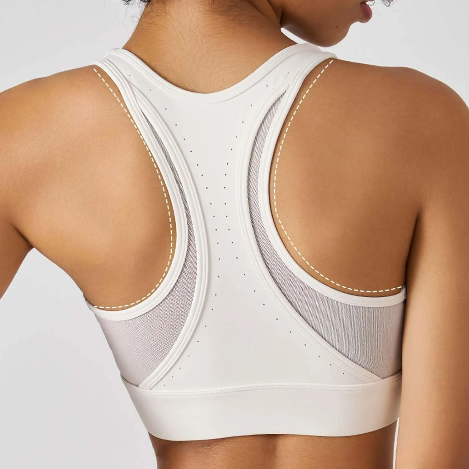 Sports Bras for Womens Racerback Sports Bra Seamless Yoga Sports Bras Workout Tops Active Sleep Bras