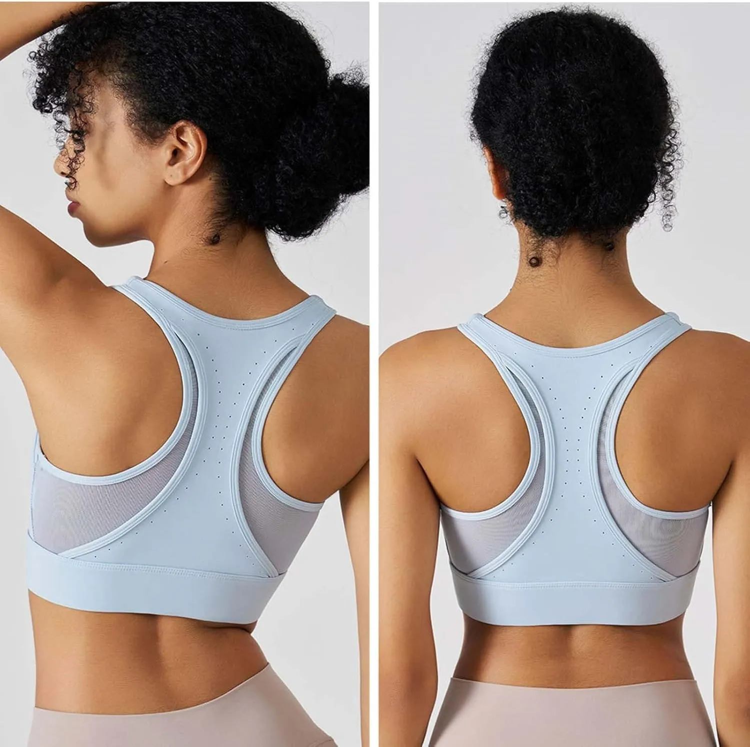 Sports Bras for Womens Racerback Sports Bra Seamless Yoga Sports Bras Workout Tops Active Sleep Bras