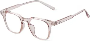 Super Light Blue Light Blocking Glasses Men Women Vintage Rivet Round Eyewear