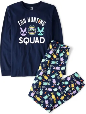The Children's Place Easter Family Matching Snug Fit Cotton Pajamas