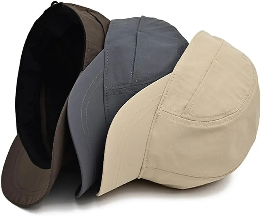 thuizen Sport Quick-Dry Sweat-Absorbent Short Brim Light Adjustable Light Baseball Sun Cap