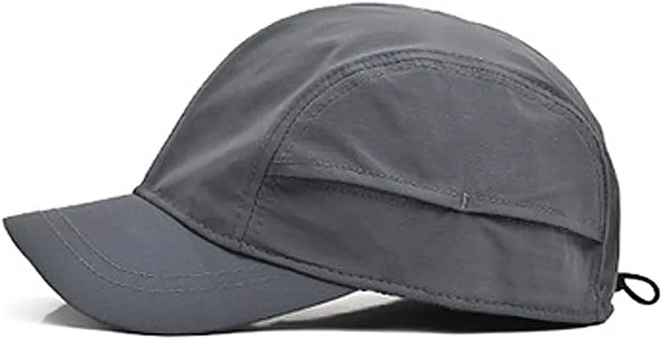 thuizen Sport Quick-Dry Sweat-Absorbent Short Brim Light Adjustable Light Baseball Sun Cap