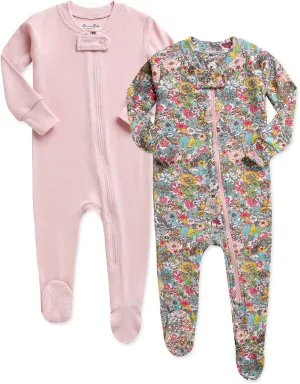 VAENAIT BABY Preemie Infant Boys Girls Footie Pajama Footed Sleep and Play Premium Modal Pajamas Available newborn-2T