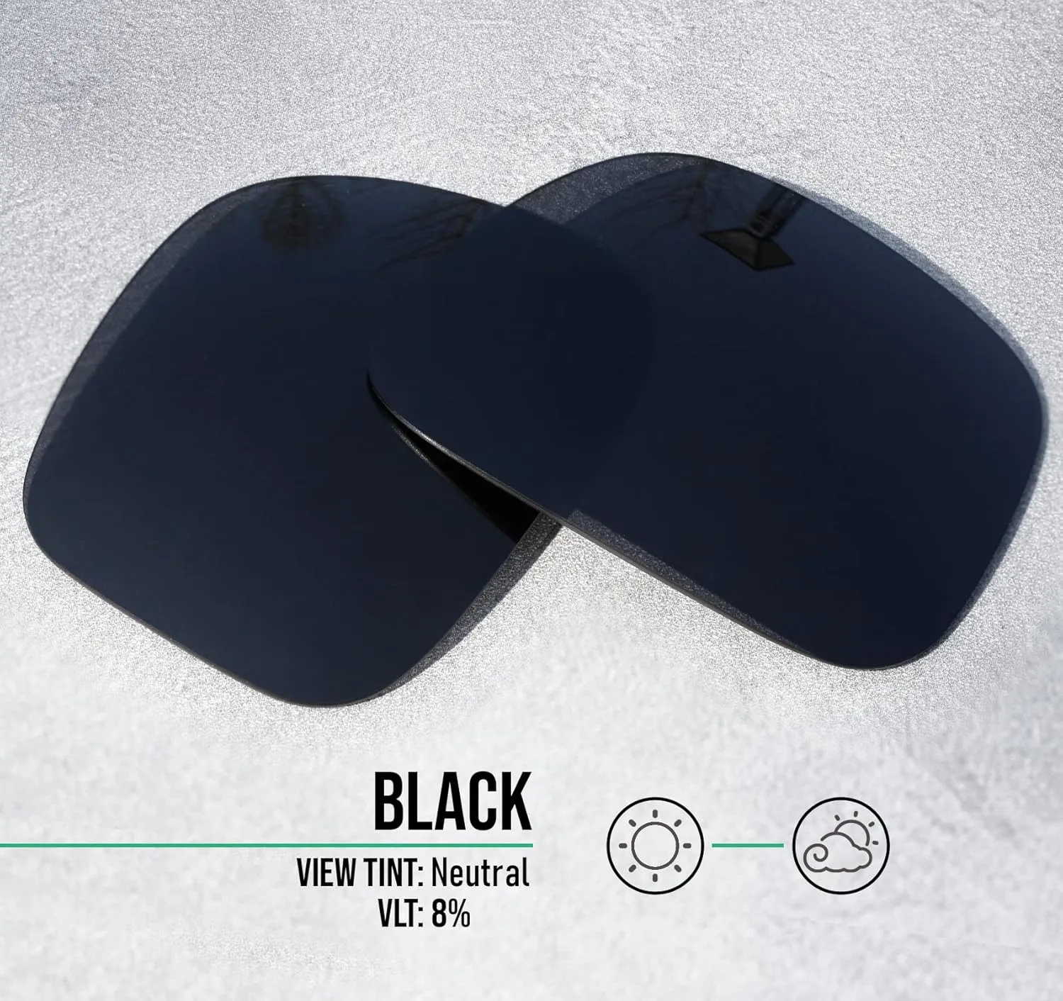 Well-aimed Replacement Lenses Compatible with Wiley X Sleek Sunglasses - More Options