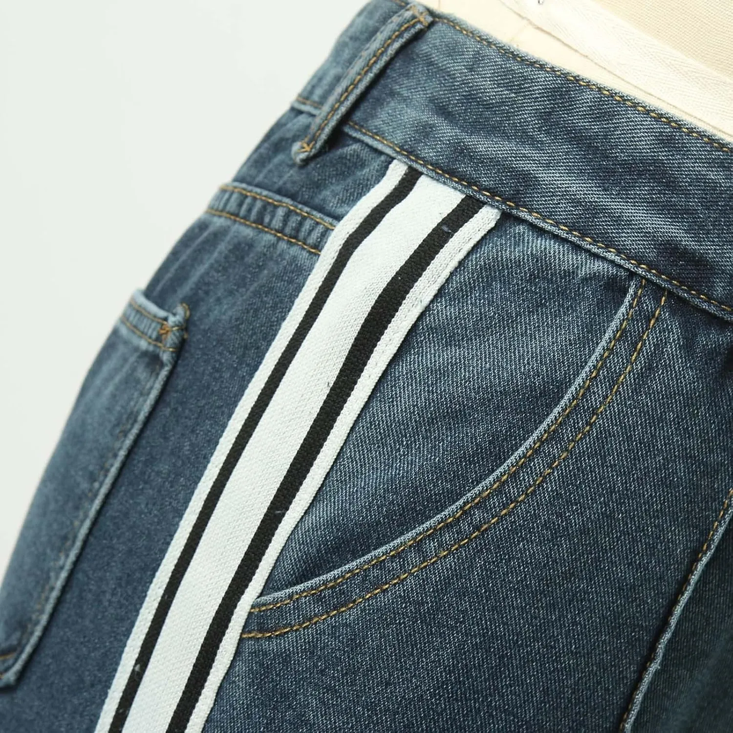 Womens Baggy Jeans Y2K High Street Boyfriend Pants Vintage Distressed Jeans High Waist Ripped Denims Streetwear Hiphop