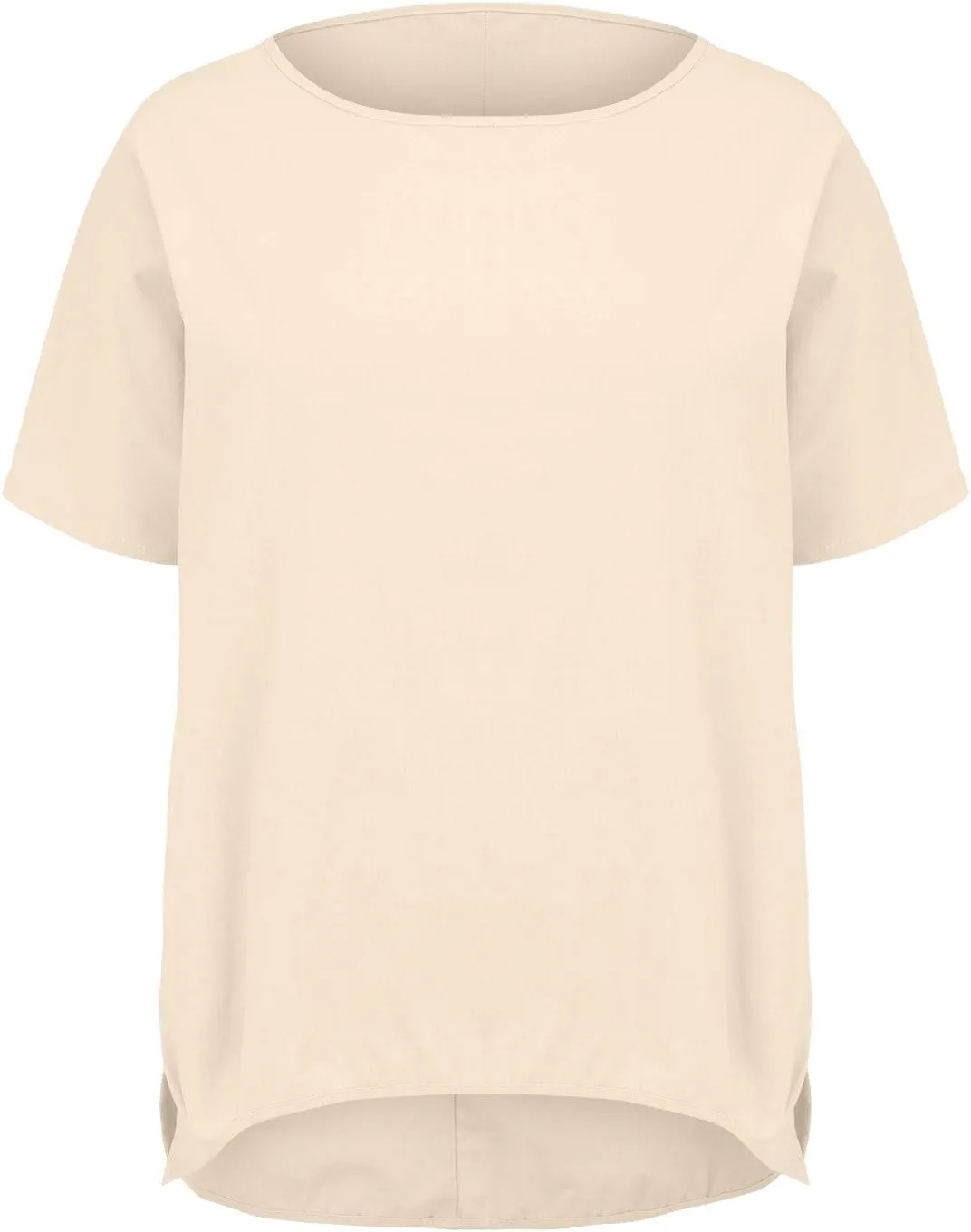 Womens Casual Cotton Linen Shirts Short Sleeve Beach Summer T-Shirts Loose Solid Crewneck Vacation Travel Blouse Tops