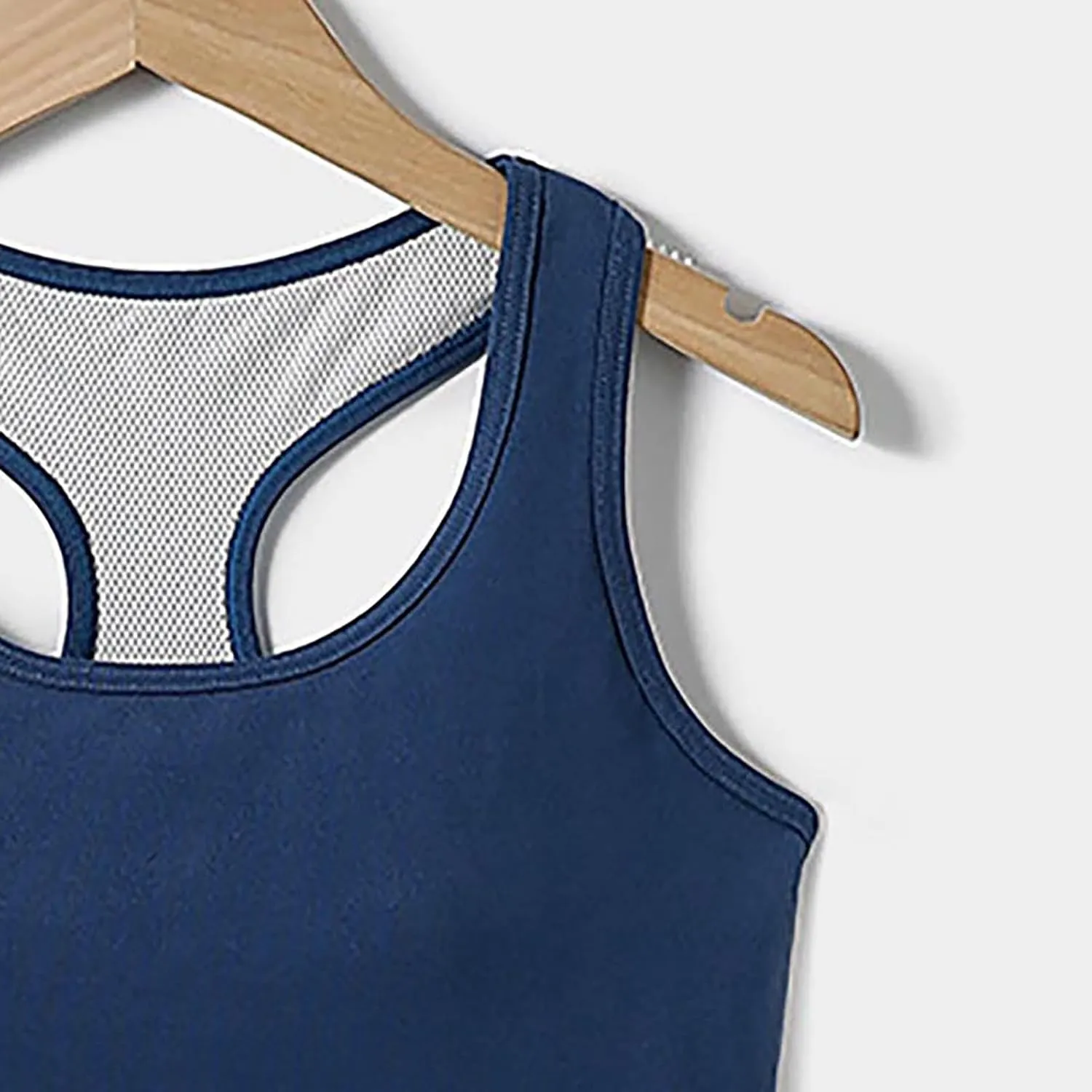 Womens Racerback Tank Tops with Built in Bra Summer Basic Sleeveless Crop Yoga Shirts Fitted Running Workout Camisole