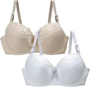 Womens Seamless Bra 36/80 38/85 40/90 42/95 44/100 BCDE Cup Bra Sexy Lace Bra for Women Exercise Athletic Bras Women