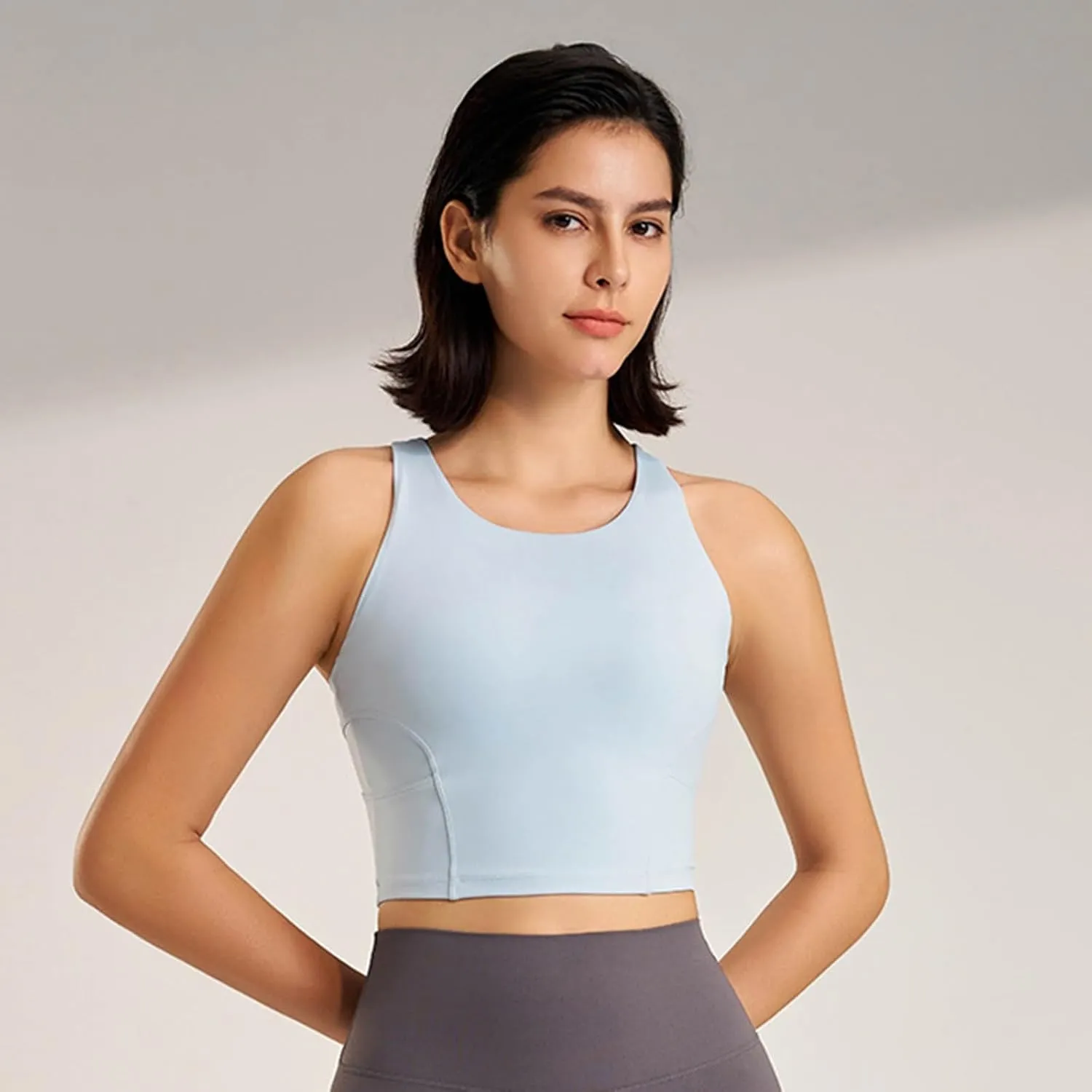 Women's Sports Bras Racerback Sports Bra Seamless Yoga Sports Bras Workout Tops Activity Sleep Bras