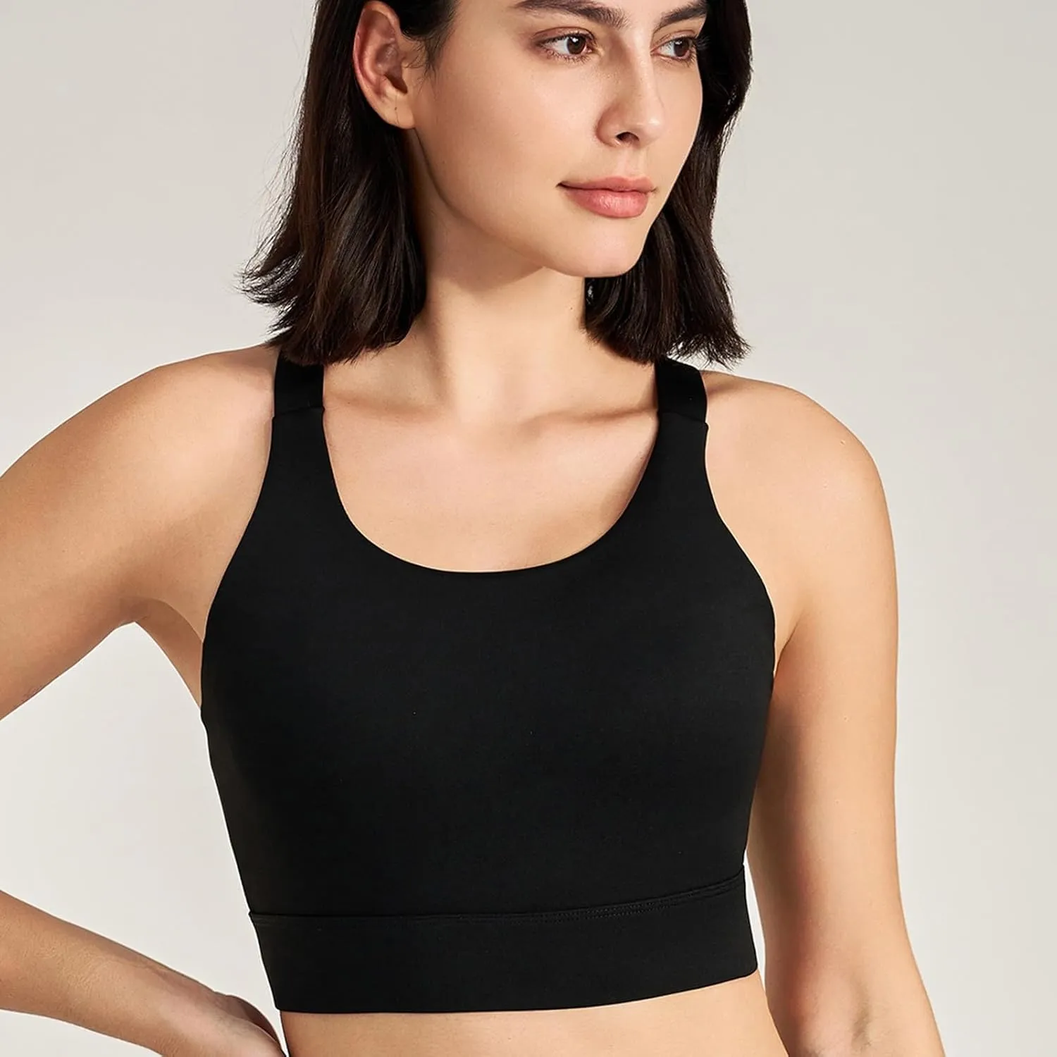 Women's Sports Bras Racerback Sports Bra Seamless Yoga Sports Bras Workout Tops Activity Sleep Bras