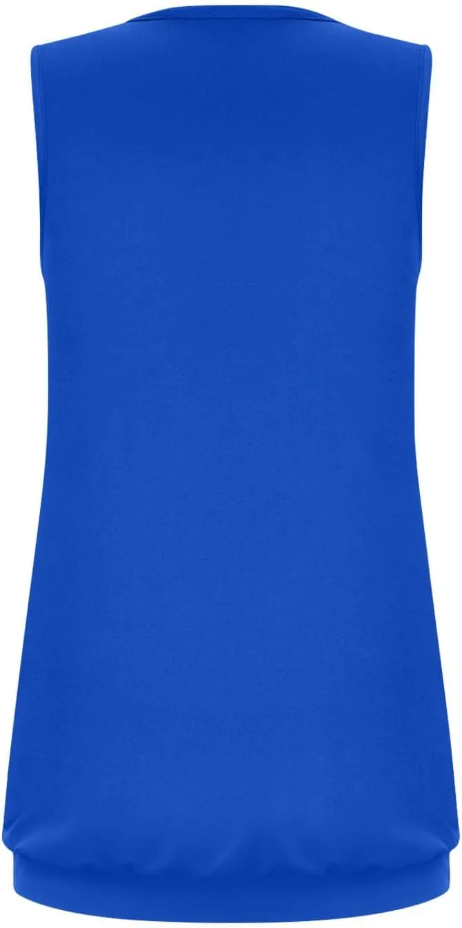 Womens Tank Tops Summer Square Neck Pleated Sleeveless Top Casual Loose Fit Basic Shirts Ladies Flowy Blouse